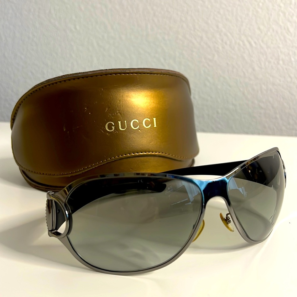 Authentic Gucci Sunglasses GG 2737 gunmetal